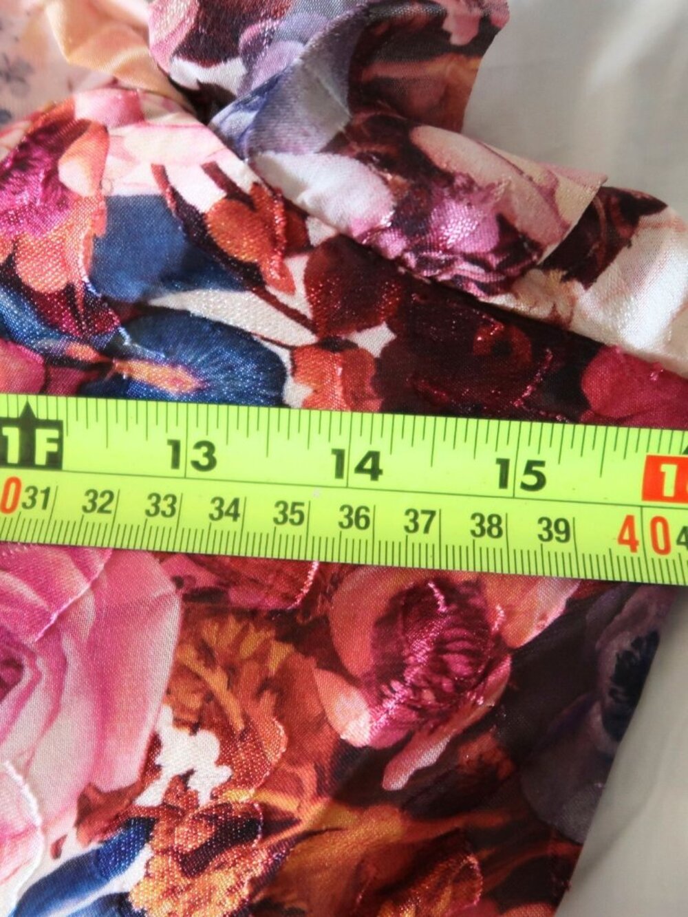 NWT Elliatt Perla Frilled Maxi Dress gown in Floral pink XXL - Picture 4 of 16